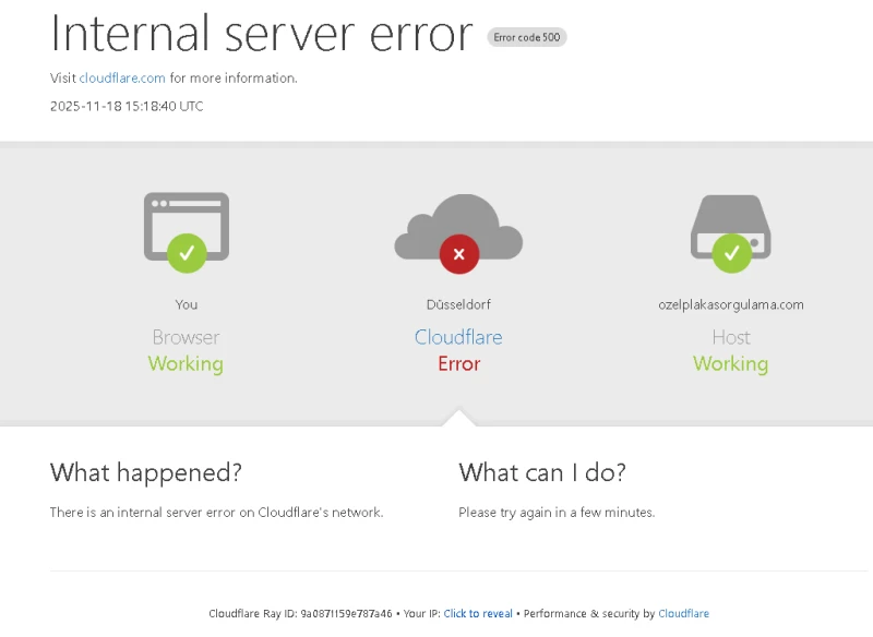 Web Sitesi Erişim Sorunları ve Cloudflare Kesintisi Hakkında